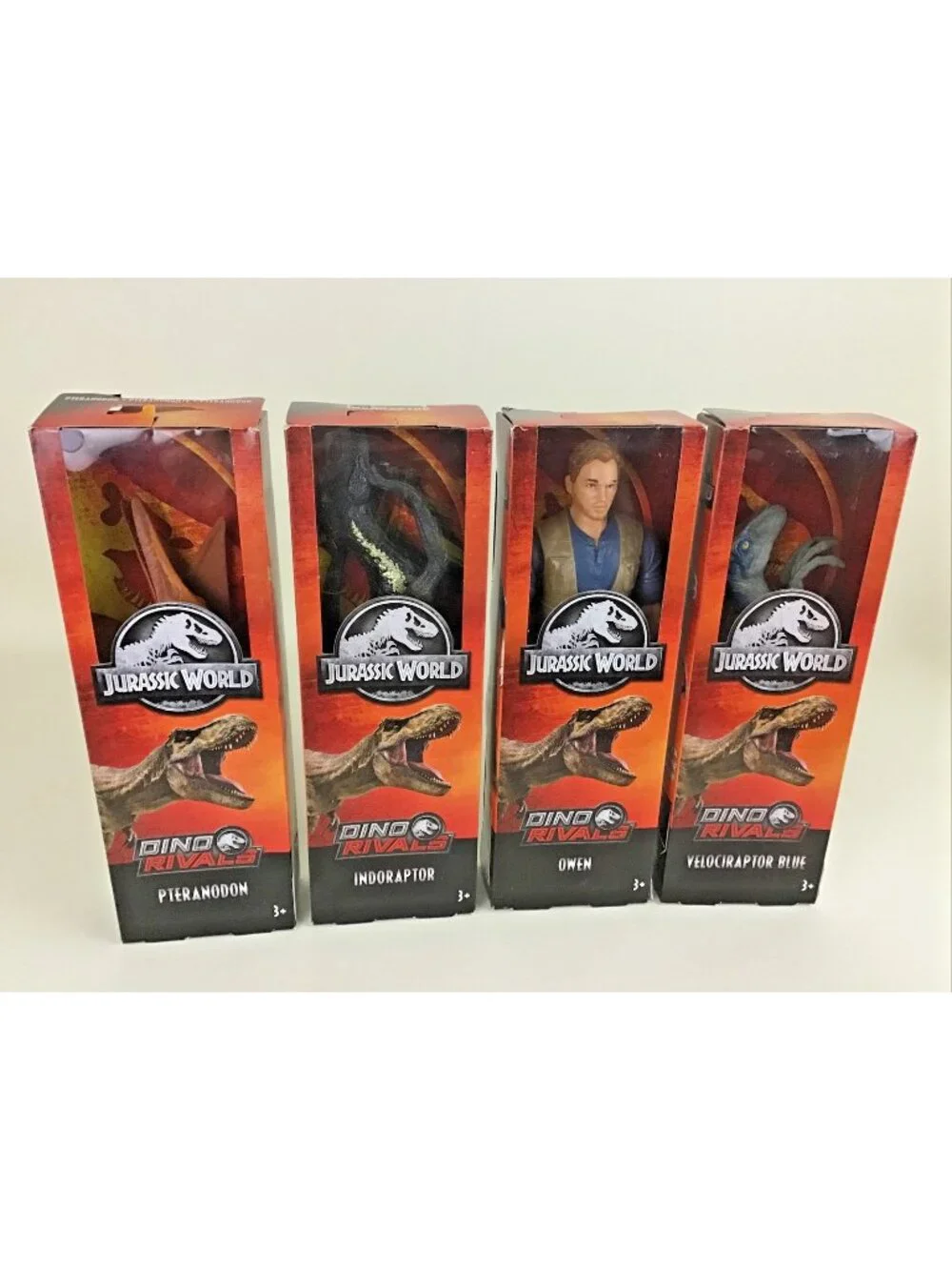 Jurassic World Dino Rivals Indoraptor Owen Figure Dinosaurs Lot Fallen Kingdom